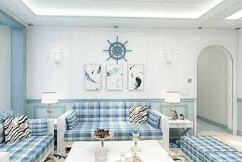 贺州地中海风格-客厅