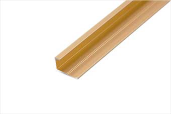 贺州航空纤维墙咔铝合金边条（钛金氧化）