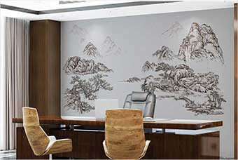 贺州森佰汇航空纤维墙咔（山水之间）