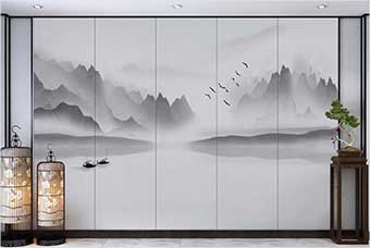 贺州森佰汇航空纤维（山水画系列）